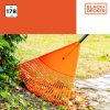 Lombseprű polycarb., 76 cm széles,  fémnyelű 178cm BLACK+DECKER