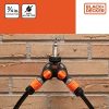 Csapcsatlakozó 3/4 fém kétágú csappal BLACK+DECKER