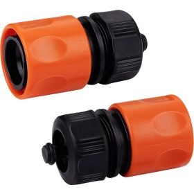 Tömlőcsatlakozó 1/2'' + AquaStop BLACK+DECKER