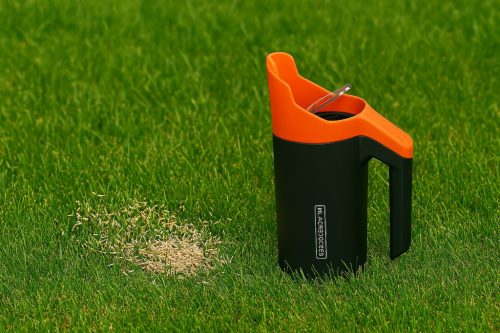 Fűmagszóró Black+Decker kézi 19cm 1L