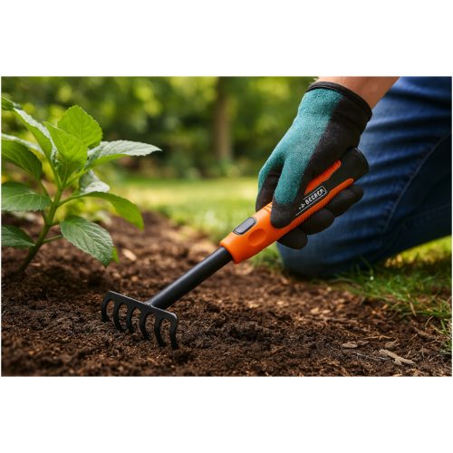 Kézi gereblye, gumírozott markolat BLACK+DECKER