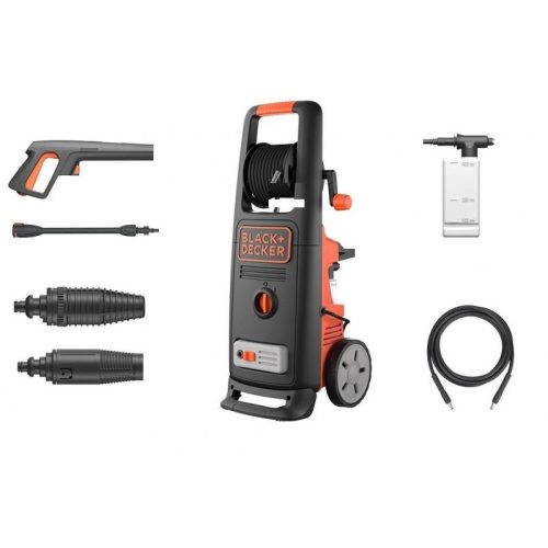 BLACK+DECKER Magasnyomású mosó, 2000W, 140 bar, 440 l/h