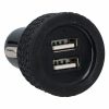 Telefontöltő autóba 2xUSB  3,1A autókerék 12/24V DUNLOP