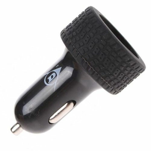 Telefontöltő autóba 2xUSB  3,1A autókerék 12/24V DUNLOP