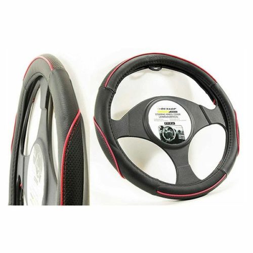 Kormányvédő 38cm piros szegőcsík  DUNLOP