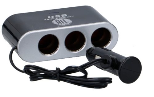 Szivargyújtó elosztó USB All Ride