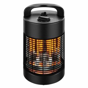   Kültéri hősugárzó, 360°-ban oszcilláló, 350/700W 230V, IPX4 KLIMACOM