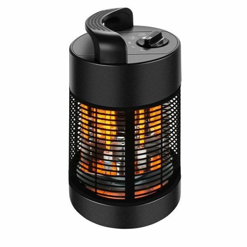 Kültéri hősugárzó, 360°-ban oszcilláló, 350/700W 230V, IPX4 KLIMACOM