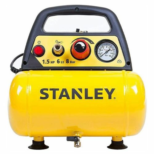 Hordozható olajmentes légkompresszor 6L-es tartállyal, 230V, STANLEY