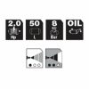 Olajos kompresszor kerekes, 50L, 260V, STANLEY