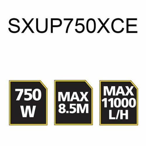 Merülő szivattyú 750W Inox STANLEY SXUP750XCE