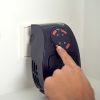 Hordozható mini elektromos fűtőtest, 500W, kerámia, Tropicano Plug Heater, TAURUS